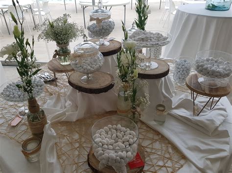 Allestimento angolo bomboniere matrimonio