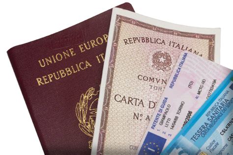 Documenti di identità italiani