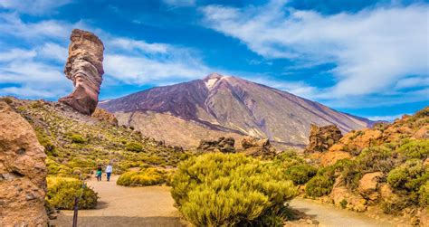 Parco Nazionale del Teide con il vulcano