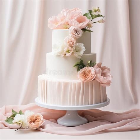 Torta nuziale minimalista con fiore singolo