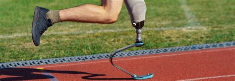 Immagine di una protesi da atletica leggera