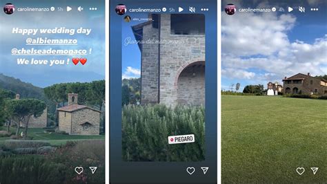 Matrimonio di Albie Manzo e Chelsea DeMonaco in Italia