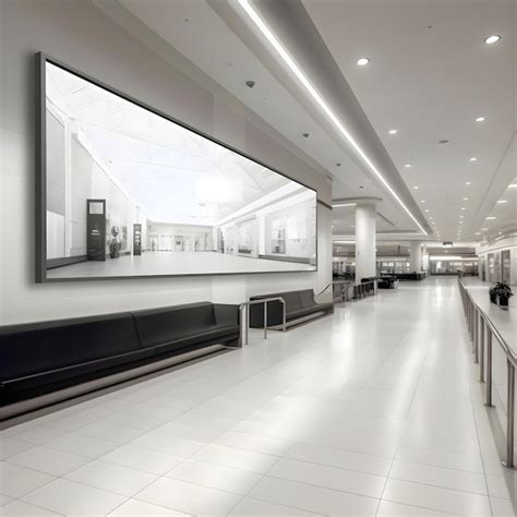 Interno di una sala eventi moderna con attrezzature tecnologiche