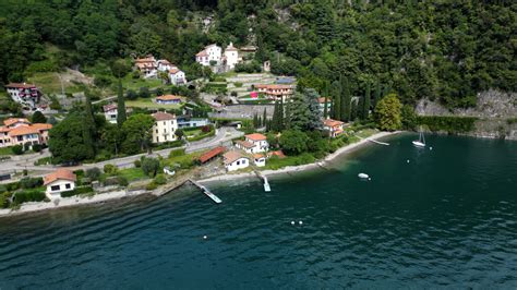 vista del Lago di Como da un resort di lusso