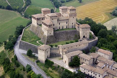 Mappa per raggiungere il Castello di Torrechiara