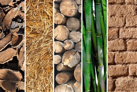 Materiali naturali per l'arredamento