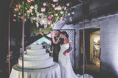Dettagli della torta nuziale