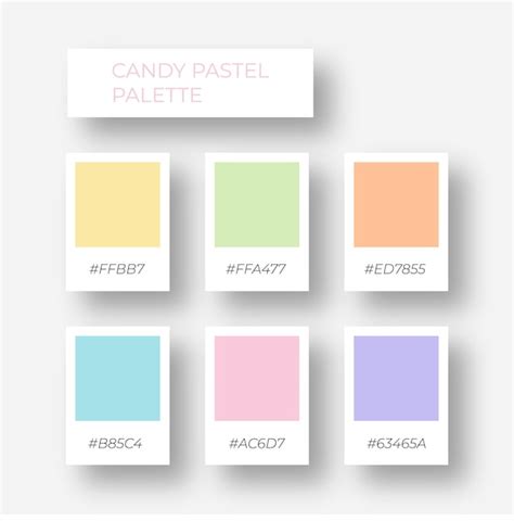 Tavolozza di colori pastello e intensi per abiti da damigella