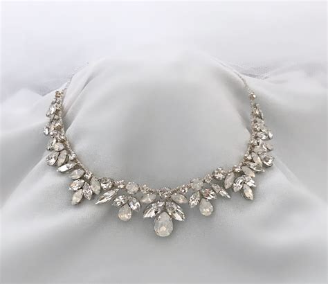 Collana da sposa con cristalli Swarovski