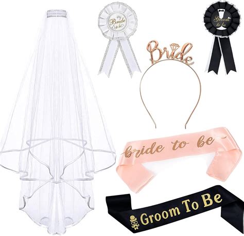 Accessori addio al nubilato: velo e fascia Bride to Be