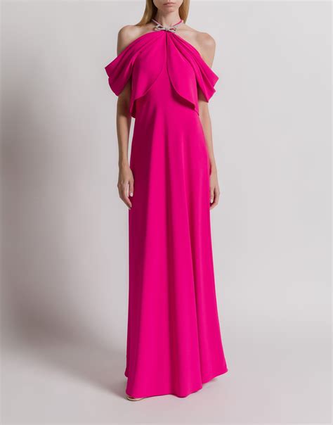 Abito da damigella Alberta Ferretti in seta rosa