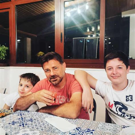 Manila Nazzaro e Francesco Cozza con i figli