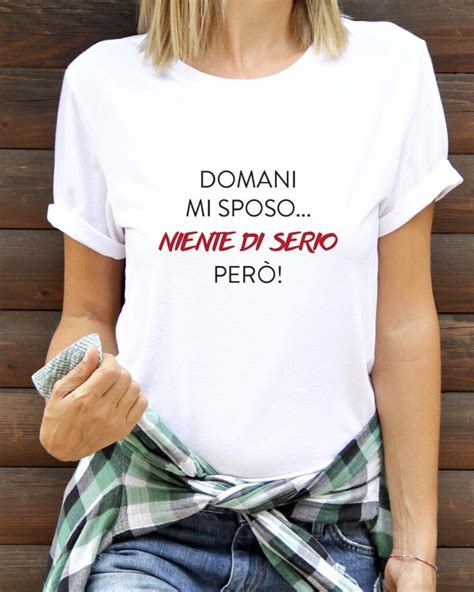 Maglietta personalizzata per la sposa con frase divertente