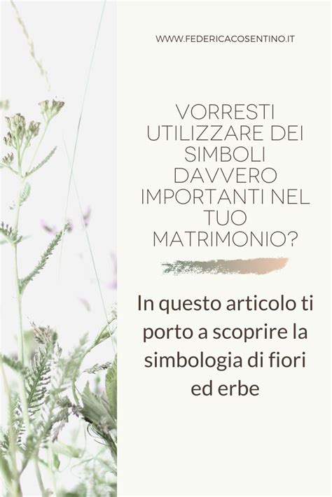 simbolismo fiori matrimonio