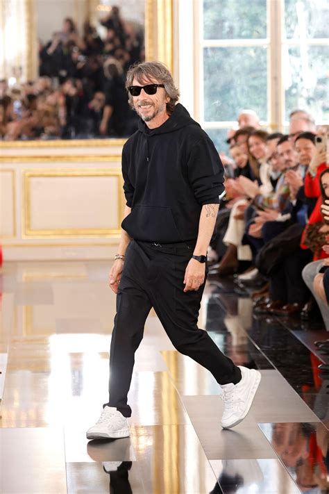 Pierpaolo Piccioli alla sfilata Valentino