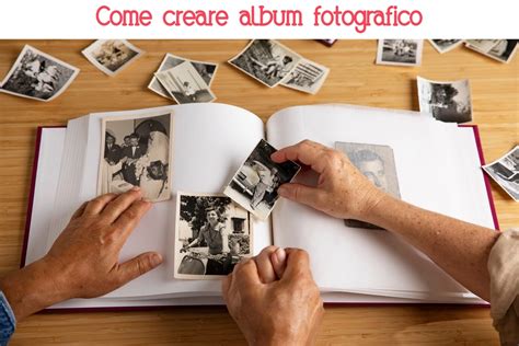 album fotografico con foto di coppia lungo gli anni