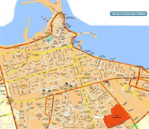 Mappa della provincia di Bari con evidenziati gli atelier