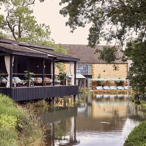 Mappa del Oxfordshire con Soho Farmhouse