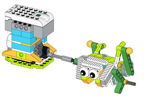 Lavoro di gruppo nella costruzione LEGO WeDo