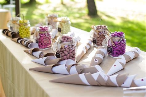 Tavolo confettata allestito