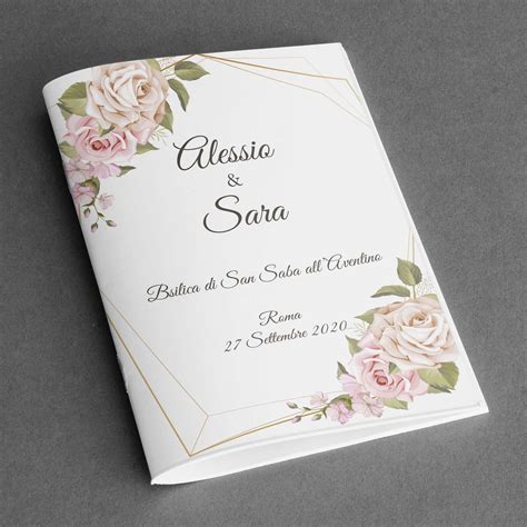 Libretto messa matrimonio