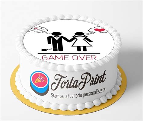 Torta addio al celibato a tema videogiochi retrò