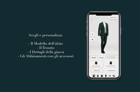 Configuratore 3D per abiti da uomo