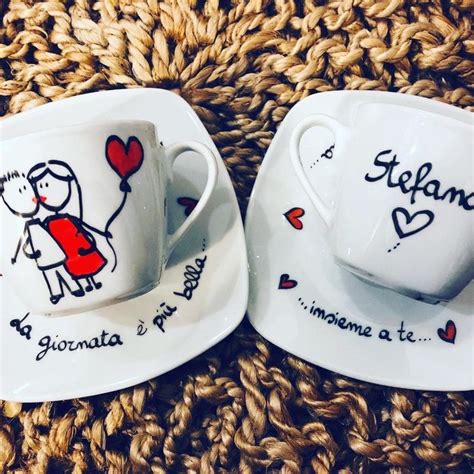 Esempi di personalizzazione su tazzine da caffè