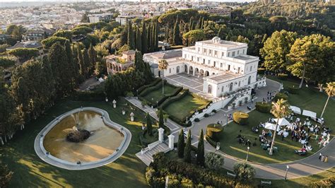 Villa Miani con vista panoramica su Roma
