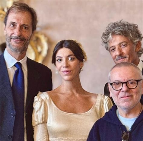 Olivia Testa con il padre biologico Edoardo Testa e il padre acquisito Fiorello