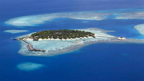 Vista aerea del Nika Island Resort & Spa
