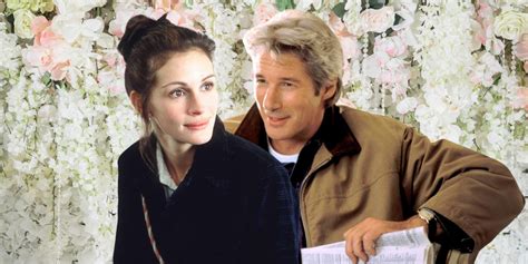 Richard Gere e Julia Roberts in un momento romantico del film