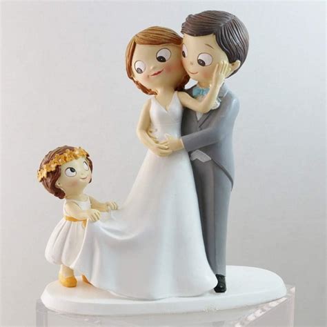 Cake topper famiglia con bambini e animali