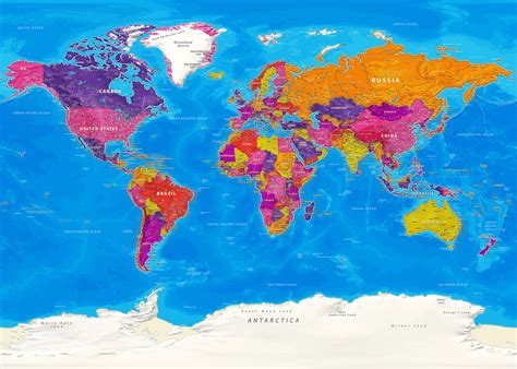 Mappa del mondo con indicazione della mano per la fede nuziale