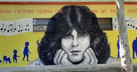 Murales dedicato a Claudio Baglioni