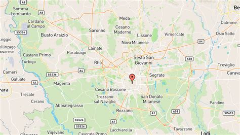 Mappa che indica la posizione degli atelier di abiti da sposa a Legnano e dintorni