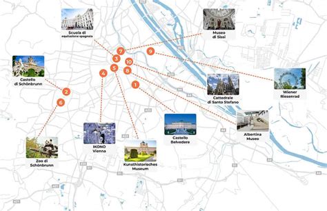 Mappa con evidenziati negozi per lista nozze a Torino