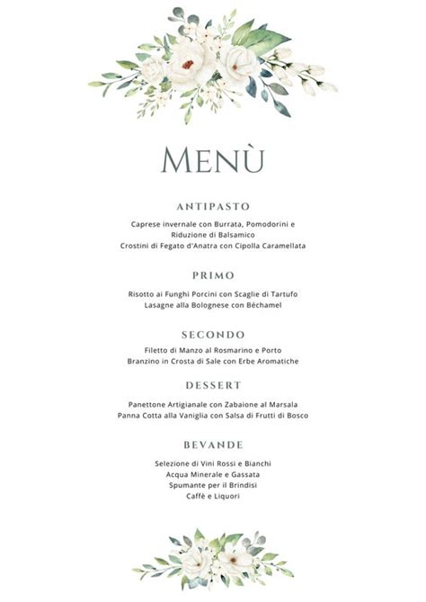 Presentazione piatti matrimonio