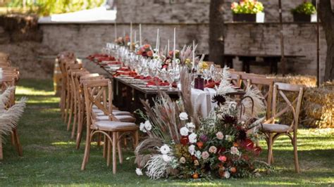 matrimonio country chic all'aperto