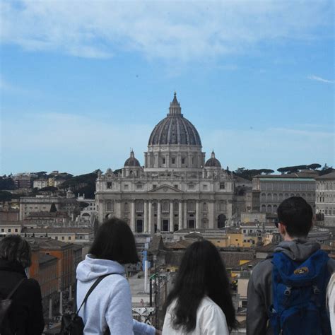 Terrazza panoramica con vista su Castel Sant'Angelo