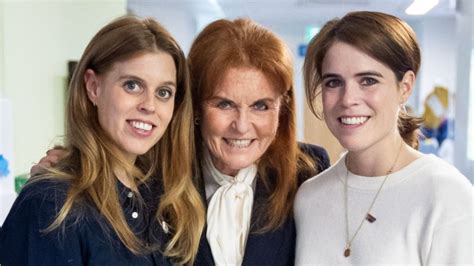 Sarah Ferguson e le sue figlie Beatrice ed Eugenia