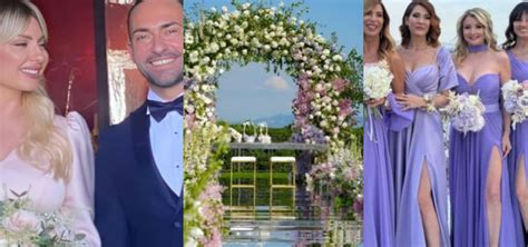 Dettagli floreali del matrimonio di Manila Nazzaro.