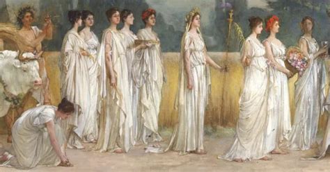 Antica scena di un matrimonio greco