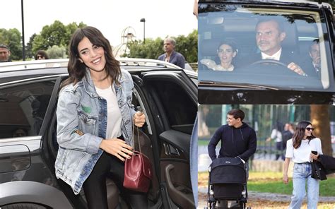 Luigi Berlusconi e Federica Fumagalli con i figli