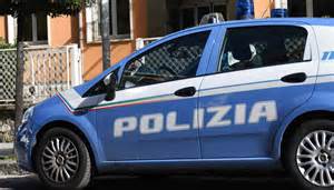 Polizia che interviene