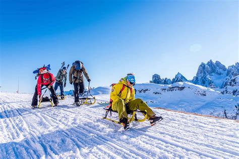 Attività avventurosa in montagna