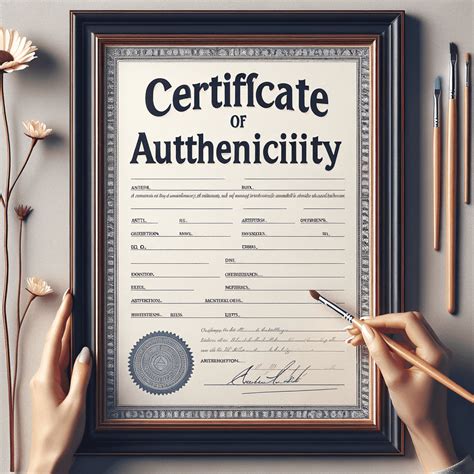 Certificato di autenticità di un diamante