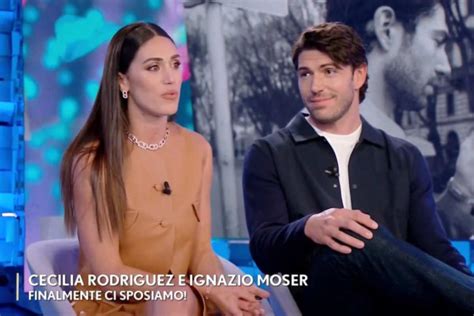 Cecilia Rodriguez e Ignazio Moser felici
