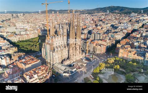 vista della Sagrada Familia