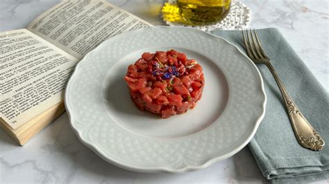 Esempio di un piatto gourmet servito in un matrimonio